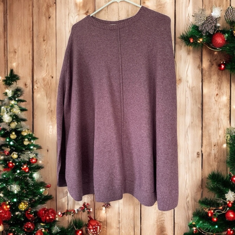 *NWOT* J. Jill OS Pullover Poncho